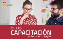ÚLTIMO DÍA. Preinscripciones para los cursos de Capacitación en valenciano y/o inglés