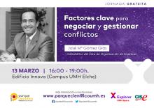 Jornada sobre factores clave para negociar y gestionar conflictos