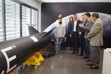 Visita del presidente de la Generalitat Valenciana a la empresa PLD Space