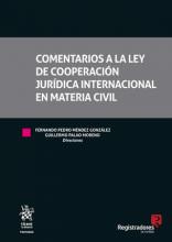 El director de COEX, coautor de la obra “Comentarios a la Ley de Cooperación Jurídica Internacional en Materia Civil”