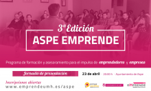 Tercera edición de Aspe Emprende para empresas y emprendedores