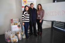 El Parque Científico dona 100 kilos de alimentos y productos de higiene a la asociación ilicitana Asidali