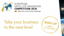 Inscripciones abiertas del Concurso Europeo de Navegación por Satélite Galileo Masters 2018 