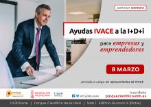 Jornada: ayudas IVACE 2018 a la I+D+i para empresas y emprendedores