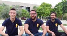 Los emprendedores del proyecto Travelest, ganadores del concurso internacional Plataforma Talento