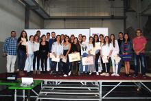 Entrega de premios a los alumnos de Periodismo colaboradores en la comunicación de empresas del PCUMH