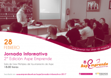 28/02 Jornada Informativa sobre el programa Aspe Emprende