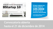 BStartup 10 abre una nueva convocatoria