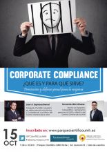 15/10 Desayuno PCUMH: Cómo prevenir delitos y conductas corruptas en empresas