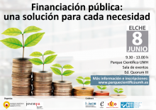 08/06 Jornada: Financiación pública para empresas y emprendedores