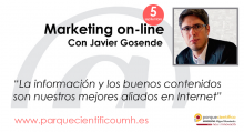 5/09 Jornada sobre marketing online y posicionamiento en buscadores de la mano de Javier Gosende