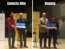 Biopina y Conecta Bike, impulsados por la Nau de la Innovació, premiados en el Focus Innova Pyme de Valencia