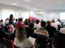 Más de 30 personas asistieron ayer a la jornada de “Iniciador Alicante “dedicado a los ETs, emprendedores tecnológicos, que tuvo lugar en el Parque Científico de la UMH