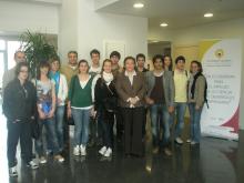 Los alumnos de la Universidad Católica de Valencia visitaron el Parque Científico de la UMH de Elche 