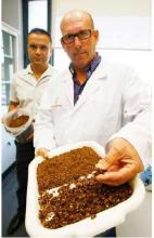 La granada se hace harina y gana en fibra