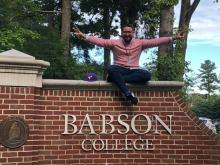 A lo largo de su estancia, ha asistido a sesiones de diversos temas relacionados con el emprendimiento