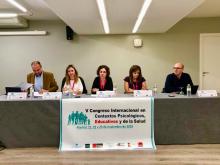 Las impulsoras de esta empresa participaron en la mesa redonda “Evaluación e intervención psicosocial en contextos de salud”