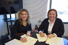 La directora-gerente del PCUMH ha explicado que con esta unión se busca mejorar el desarrollo empresarial