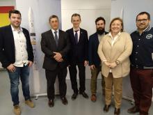 Pedro Duque inaugura las instalaciones de PLD Space en Teruel