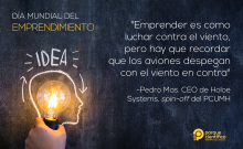  hoy, en el Día Mundial del Emprendedor, te decimos que puedes contar con nosotros.