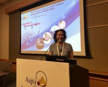 Durante su participación en el encuentro, Maribel Acién ha impartido la ponencia “Updated Management of Uterus Malformations”