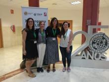La directora de Desarrollo del Centro de Idiomas de la UMH, Ana Esclapez, se ha desplazado hasta Jaén para asistir al XI Congreso ACLES 