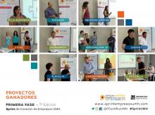 Estas diez iniciativas premiadas con 1.000 euros continuarán formándose durante el mes de septiembre en la segunda fase del Sprint UMH