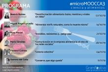 Los interesados en seguir estas jornadas podrán hacerlo en directo a través de Twitter con el hashtag #microMOOCCA3