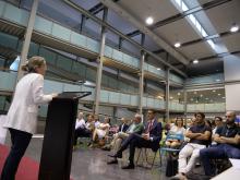 Durante la gala también se entregaron los premios a los ganadores de la primera fase del 7º Sprint UMH