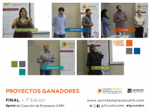 Tilúa Asistencia, 2BePart, VIT3D, ParaBar y Petirroja son los proyectos ganadores de la 7ª edición del Sprint de Creación de Empresas de la UMH