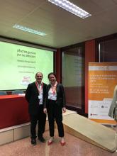 Beatriz Picazo y Gerardo Neugovsen, consultor e investigador de Industrias Culturales y Creativas