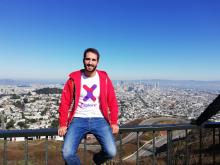 El emprendedor se ha desplazado hasta San Francisco (Estados Unidos) junto a los más de 50 premiados de los centros Space de España donde visitarán empresas de reconocimiento internacional como Google, LinkedIn o Facebook