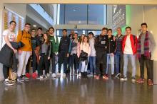 Cerca de 30 alumnos del IES La Torreta han visitado las instalaciones y las empresas del PCUMH