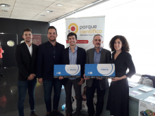 Los promotores de las empresas del PCUMH galardonadas durante estos premios