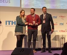 La compañía ha recibido el premio a la “Interacción turista con el ciudadano” por su app que permite optimizar las rutas turísticas