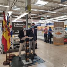 Boniafit da a conocer las chips “Alhajas de la Tierra” en un acto de presentación de Carrefour