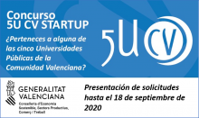 VII premios Startup 5U-CV. Más de 20.000€ en premios para emprendedores universitarios