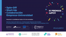Cartel promocional premios repCV 2021