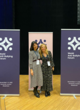 Las promotoras de CARES en el Foro Mundial contra el Bullying