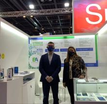 Desde un stand situado en el área de España, Bioarray ha podido dar a conocer sus desarrollos y establecer contacto con empresas, entidades y organizaciones