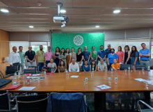 La formación contó con la presencia de una treintena de asistentes, entre los que se encontraba la técnica del PCUMH Fresia Herrera