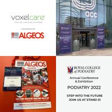 Voxelcare en la Conferencia y Exposición Anual del Colegio Oficial de Podología 2022