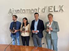 Las start-ups Festablas y Blockiure, ganadoras del premio “Emprendedor del mes” del Ayuntamiento de Elche