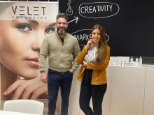 David Guirao y Cristina Abadía, fundadores de Velet Cosmetics