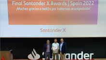 ICU Medical Technologies, galardonada en los premios Santander X