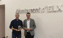 Manuel Antón ha recogido el premio a "Iniciativa Emprendedora del Mes"