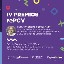 La Red de Parques Valencianos prepara la gala de entrega de la IV edición de sus “Premios rePCV”