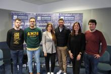 El equipo participante en el programa "Una ventana a la innovación"