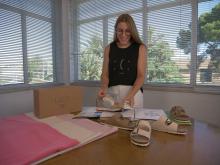 La fundadora de la start-up Laüd Recycled del PCUMH, Oneida Román