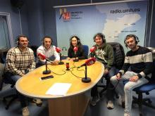 Un momento de la entrevista en el programa de febrero "Una ventana a la innovación"